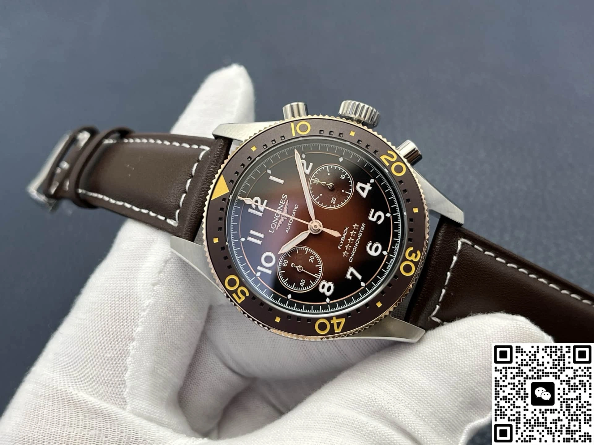 LG Factory Longines Spirit L3.821.5.59.2 1:1 Best Edition Replica Watch